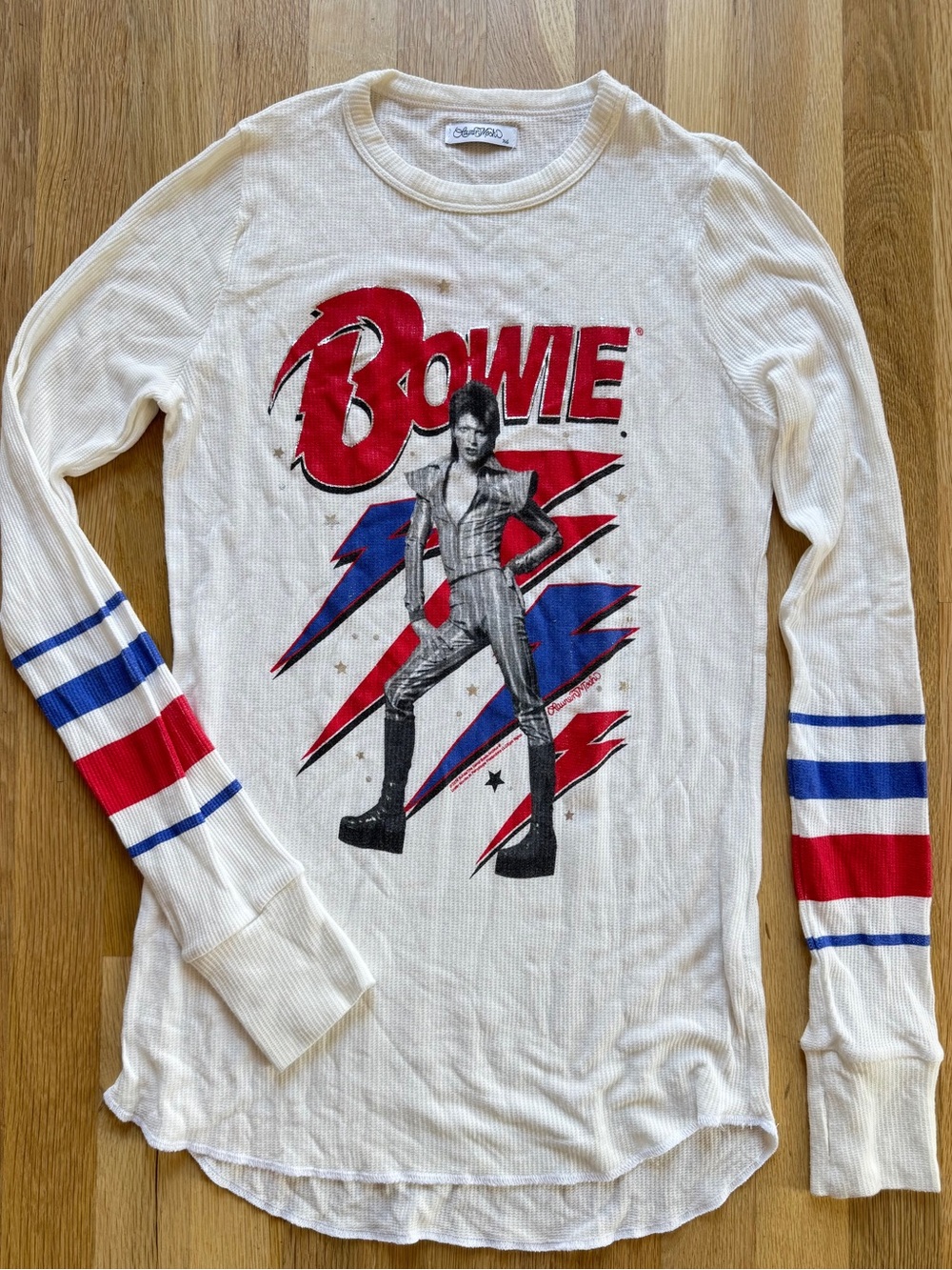 Lauren Moshi Long Sleeve David Bowie XS